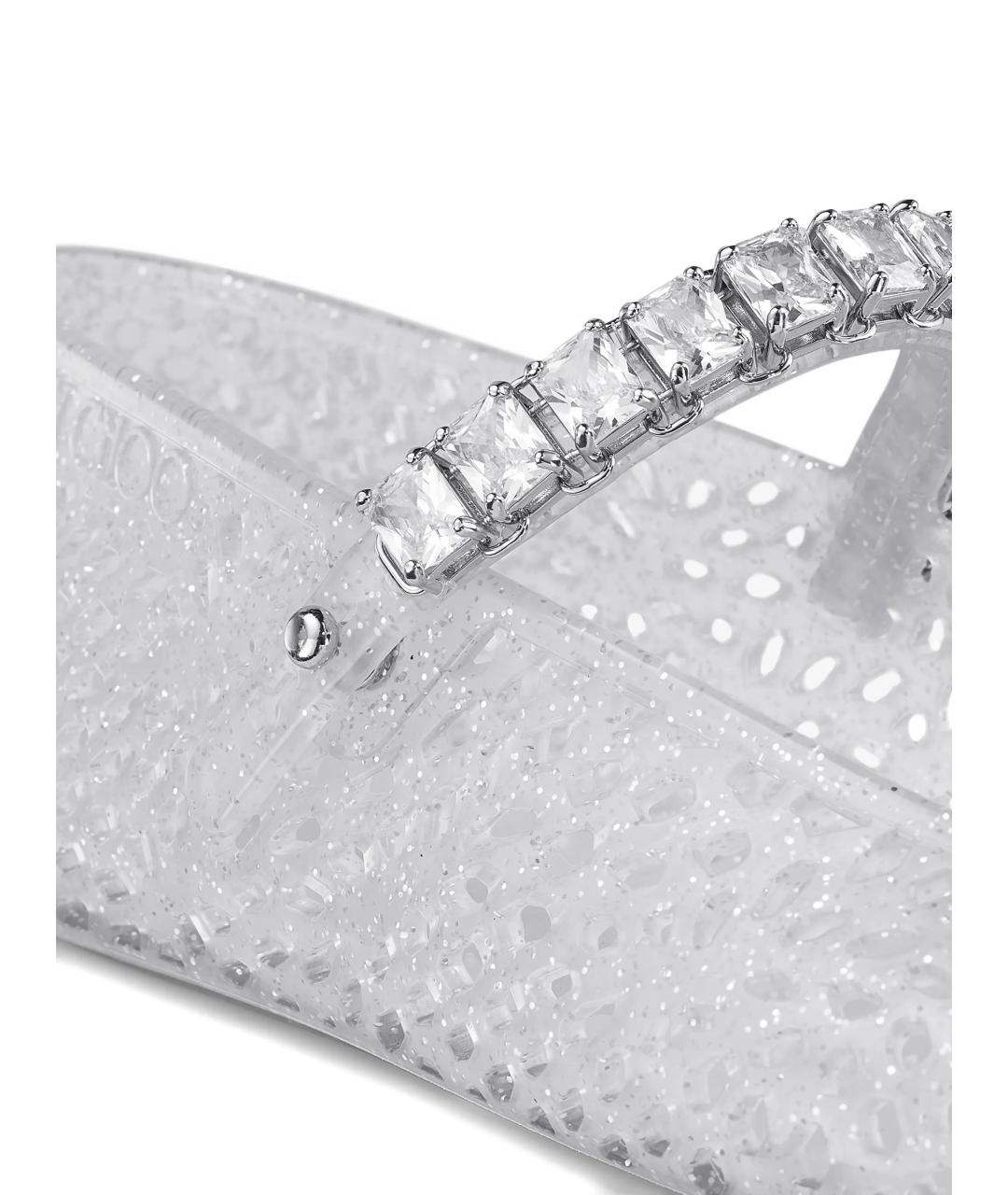 JIMMY CHOO Серые балетки, фото 5