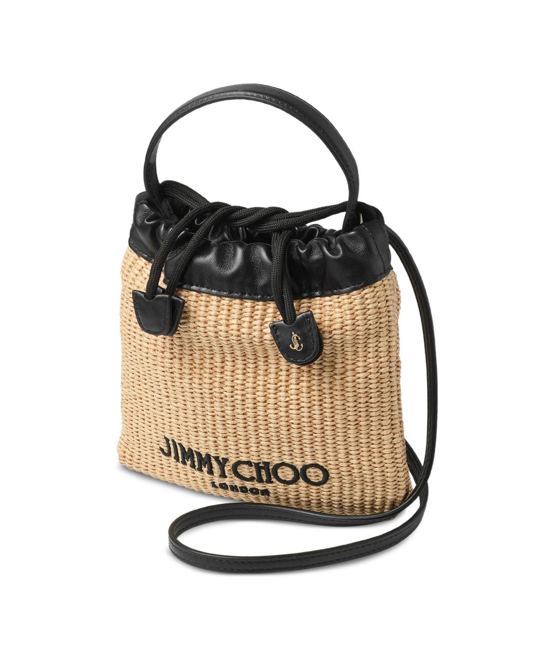 JIMMY CHOO Бежевая сумка через плечо, фото 4
