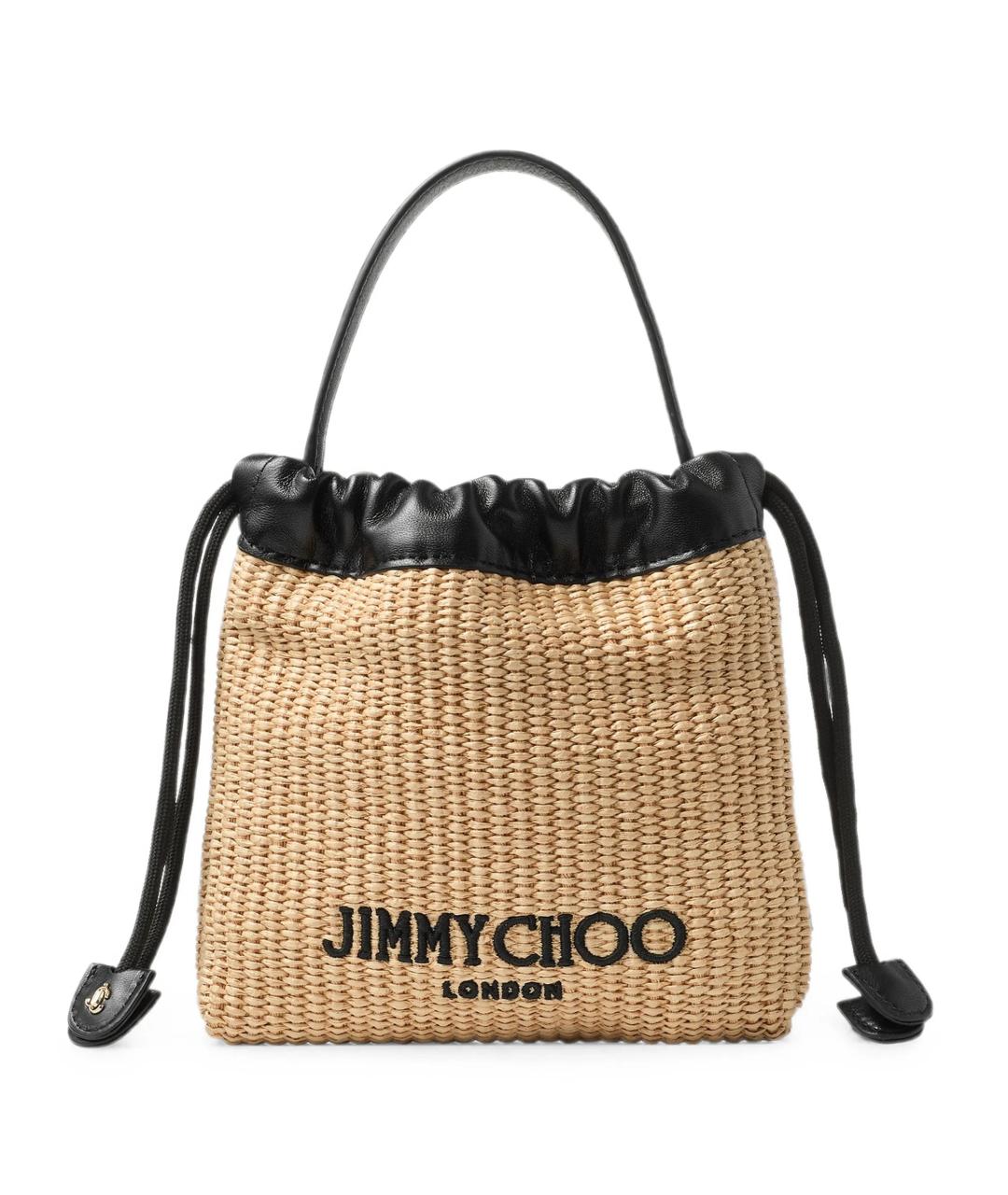 JIMMY CHOO Бежевая сумка через плечо, фото 1