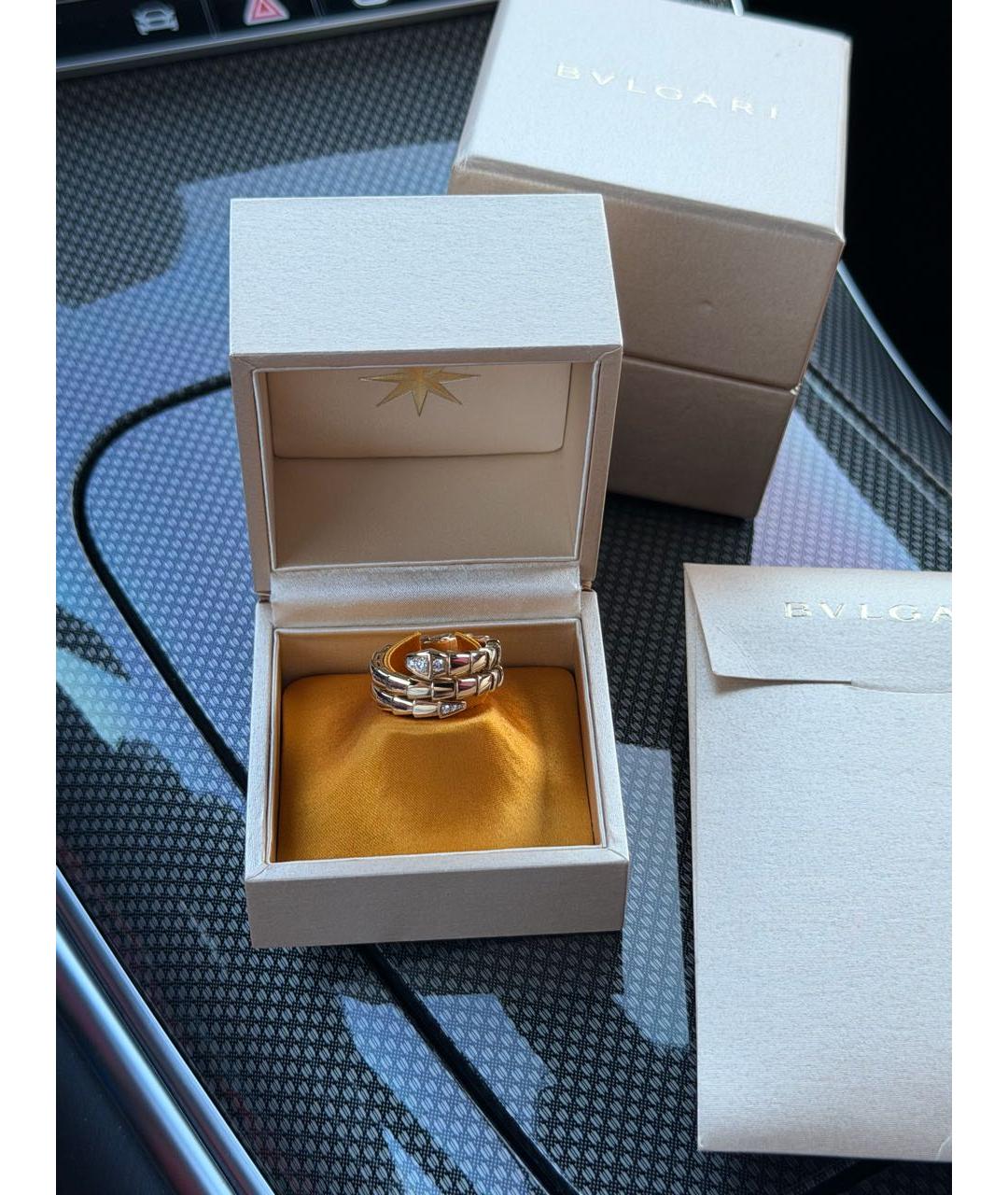 BVLGARI Золотое кольцо из желтого золота, фото 3