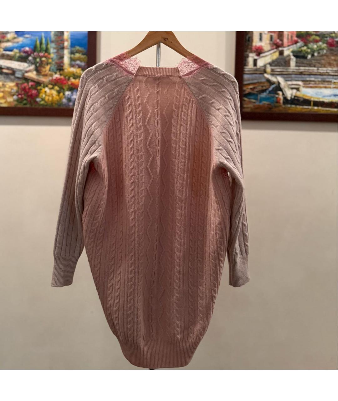STELLA MCCARTNEY Розовое шерстяное платье, фото 2