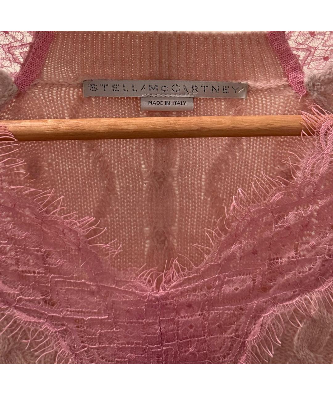 STELLA MCCARTNEY Розовое шерстяное платье, фото 3