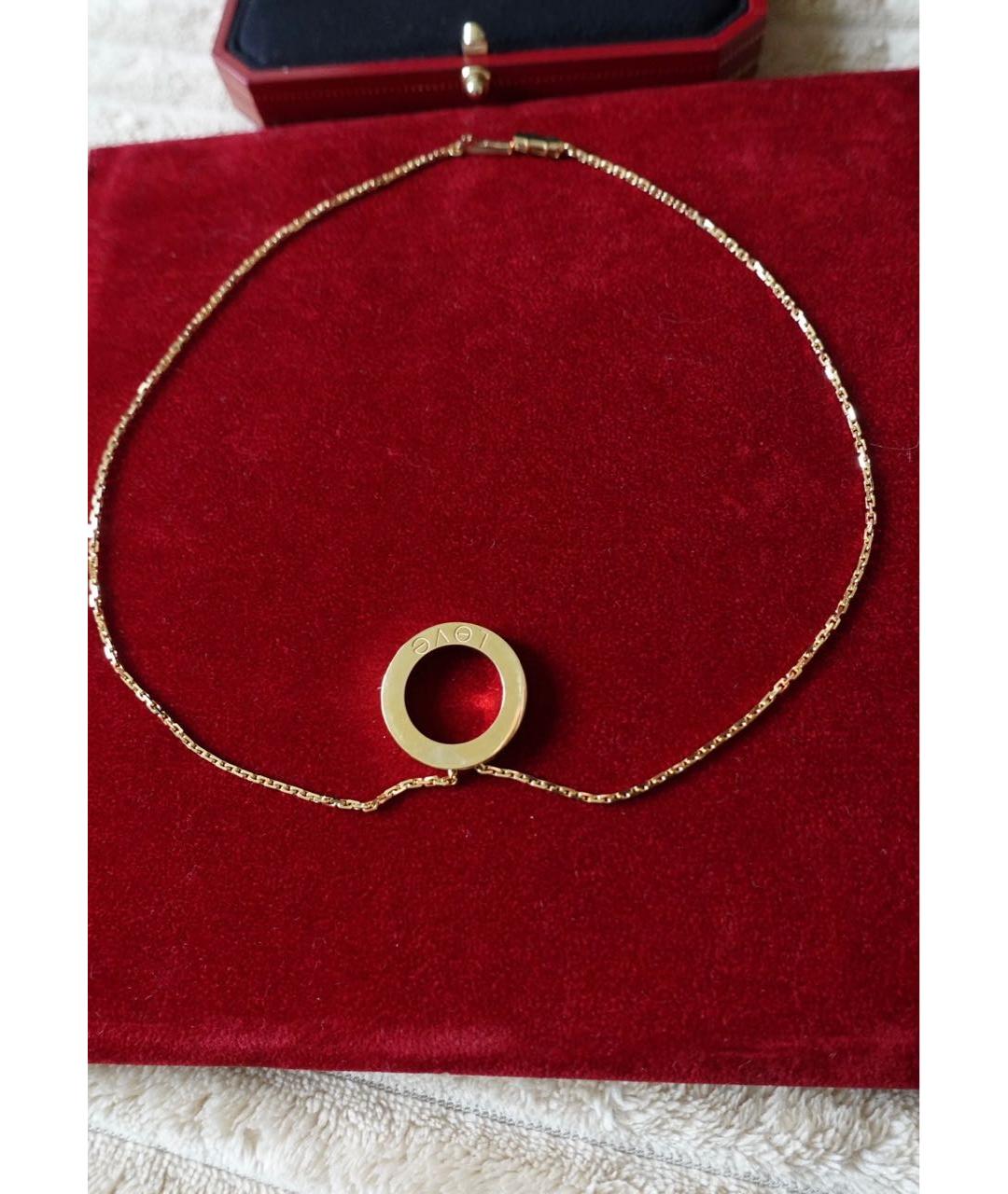 CARTIER Золотое колье из желтого золота, фото 5