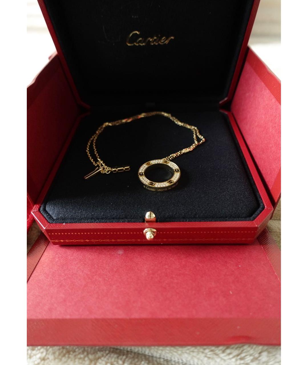 CARTIER Золотое колье из желтого золота, фото 3