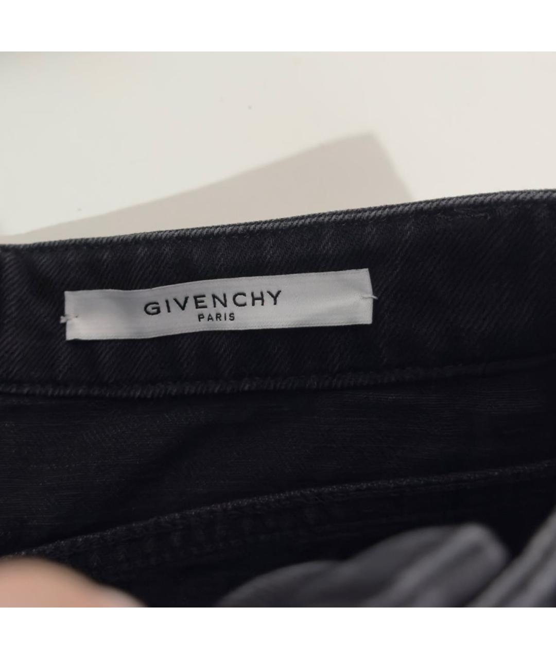 GIVENCHY Черная хлопковая юбка миди, фото 6