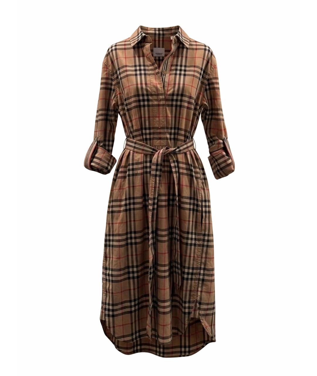 BURBERRY Хлопковое повседневное платье, фото 1