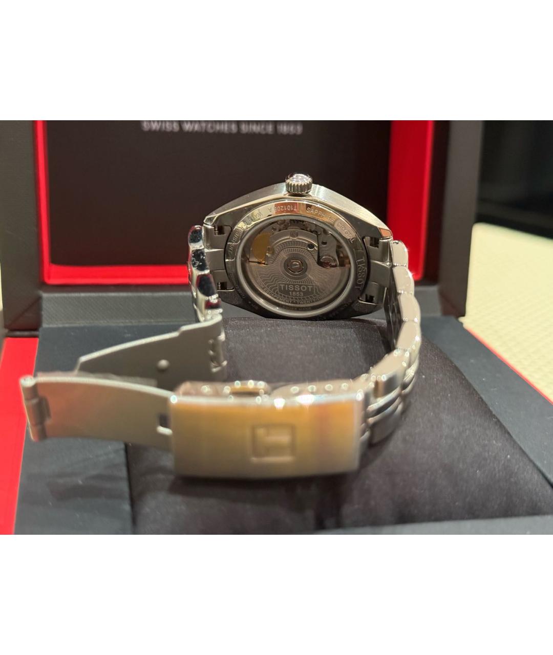 TISSOT Серебряные часы, фото 3