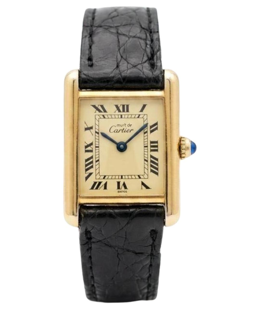 CARTIER Золотые часы, фото 1