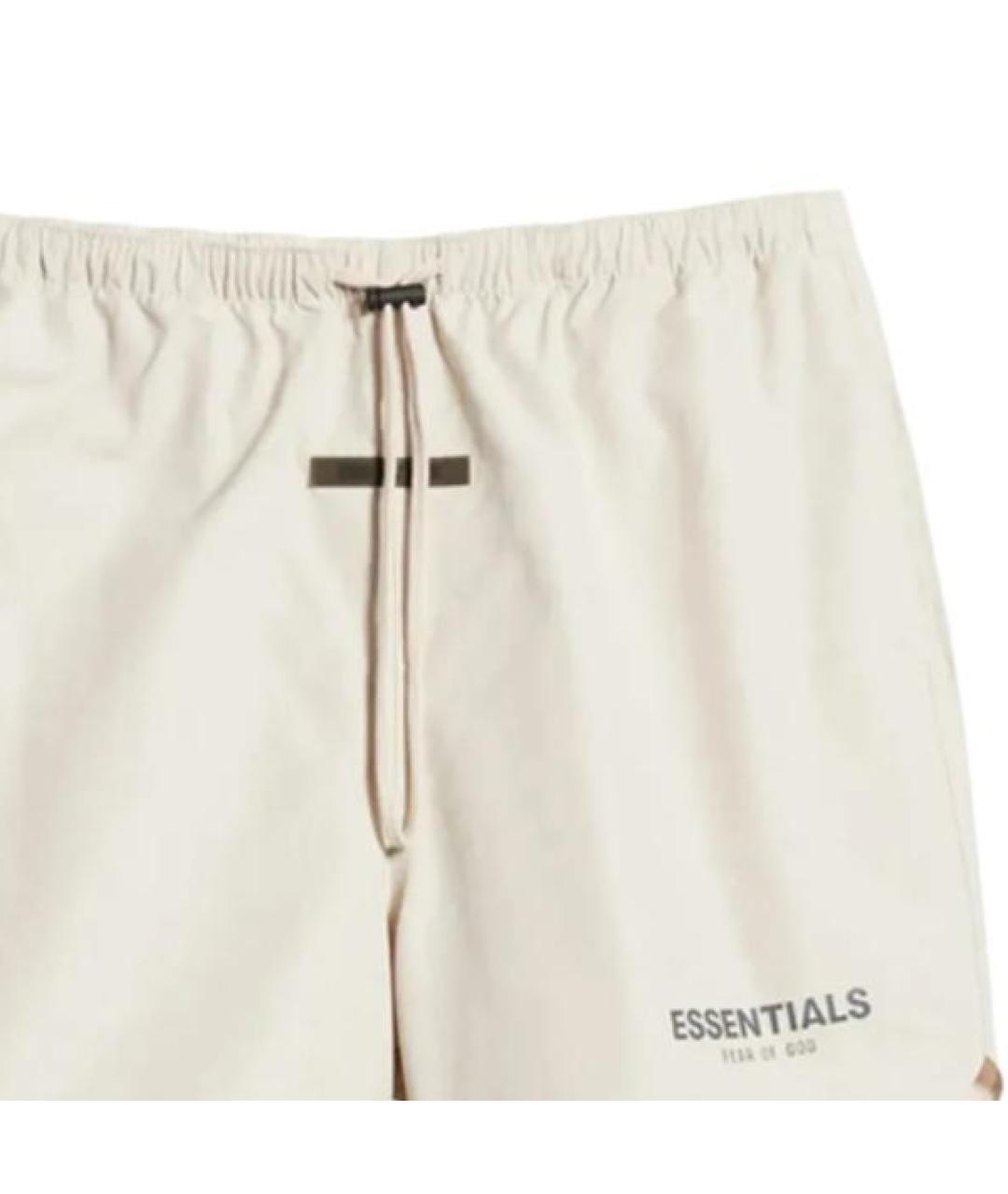 FEAR OF GOD ESSENTIALS Бежевые спортивные брюки и шорты, фото 2