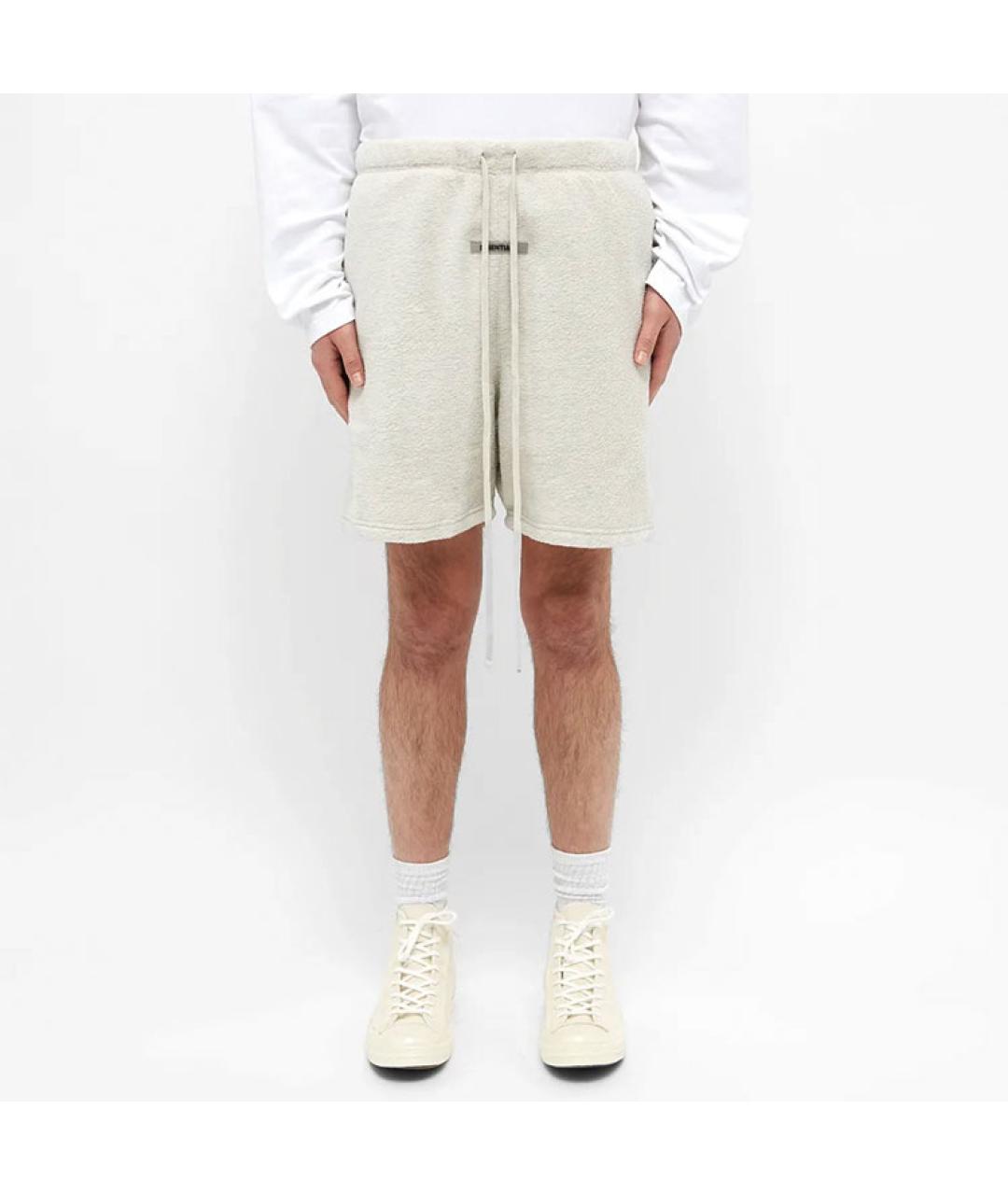 FEAR OF GOD ESSENTIALS Бежевые шорты, фото 2