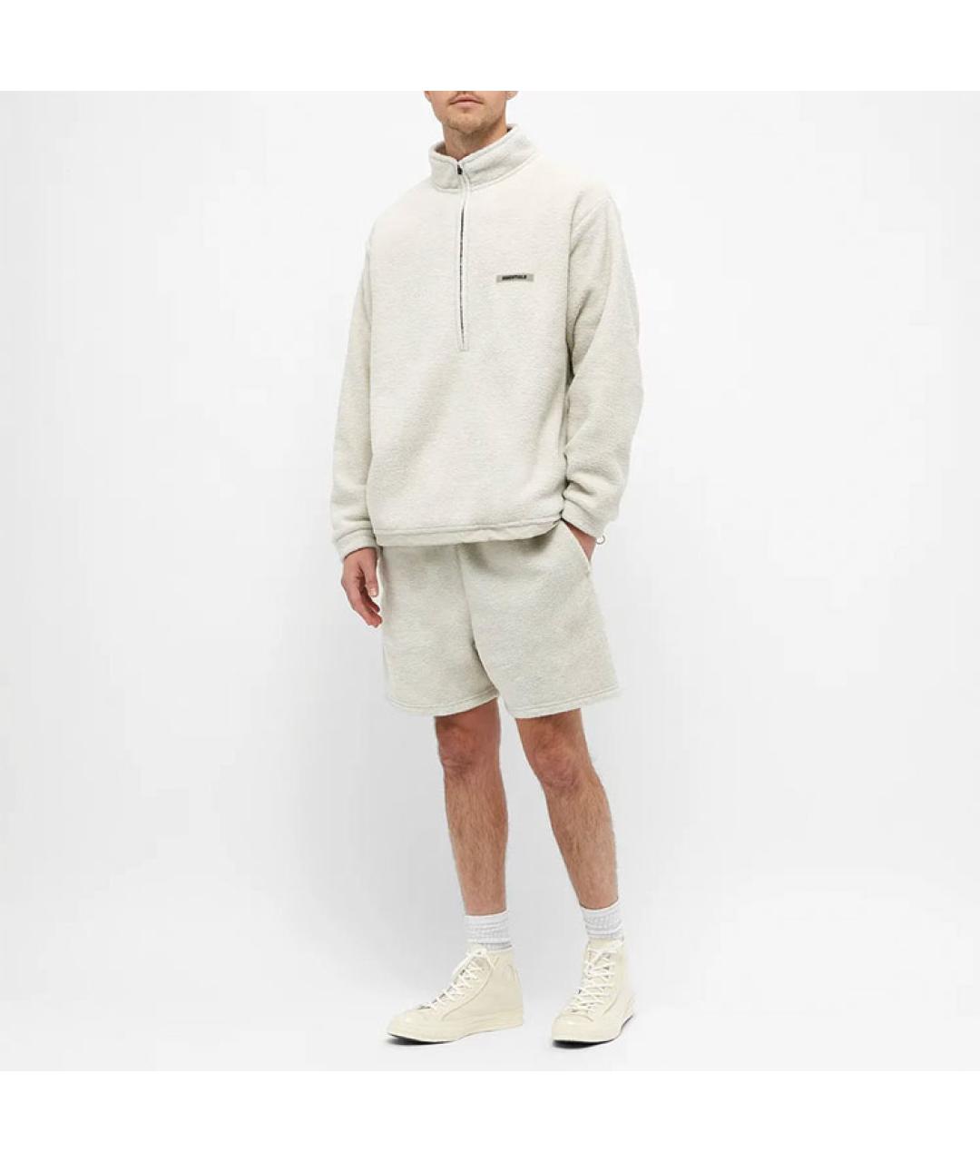 FEAR OF GOD ESSENTIALS Бежевые шорты, фото 5