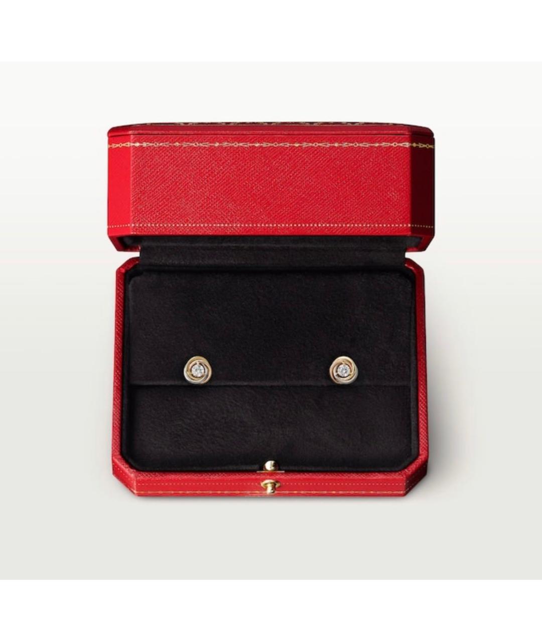 CARTIER Золотые серьги из белого золота, фото 6