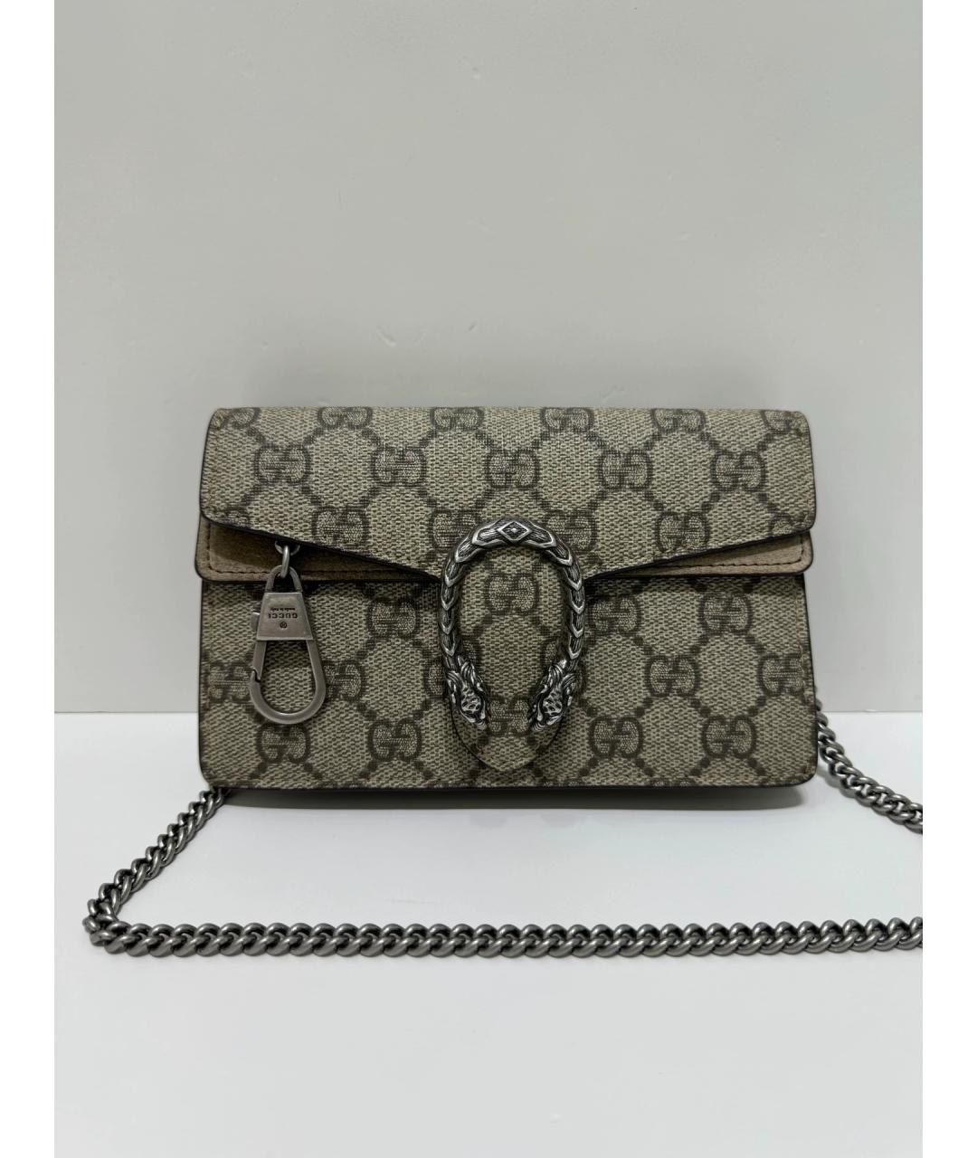 GUCCI Бежевая сумка через плечо, фото 5