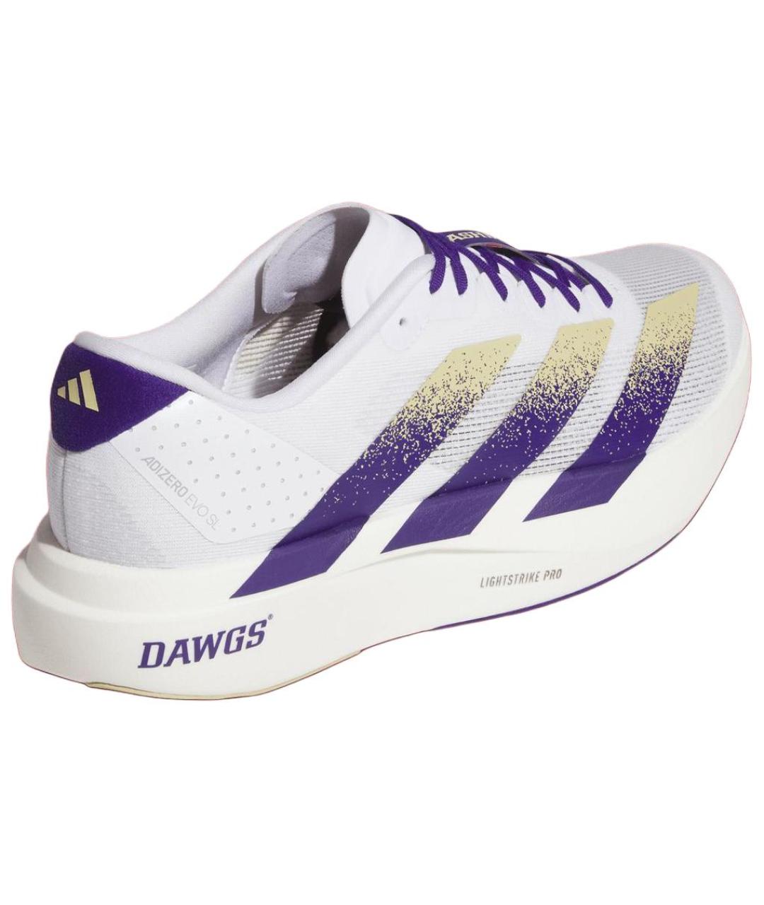 ADIDAS Белые синтетические низкие кроссовки / кеды, фото 3