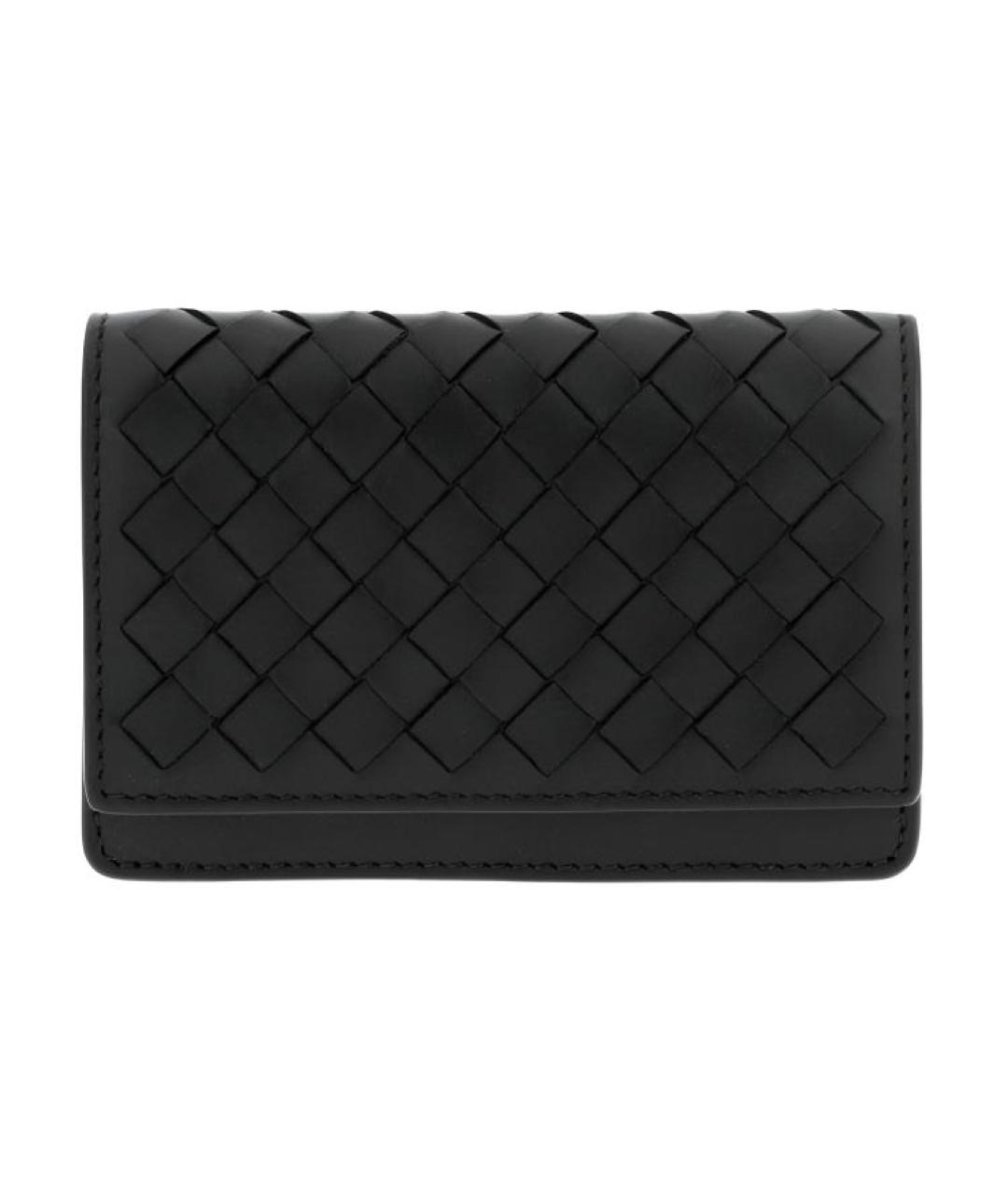 BOTTEGA VENETA Черный кошелек, фото 1