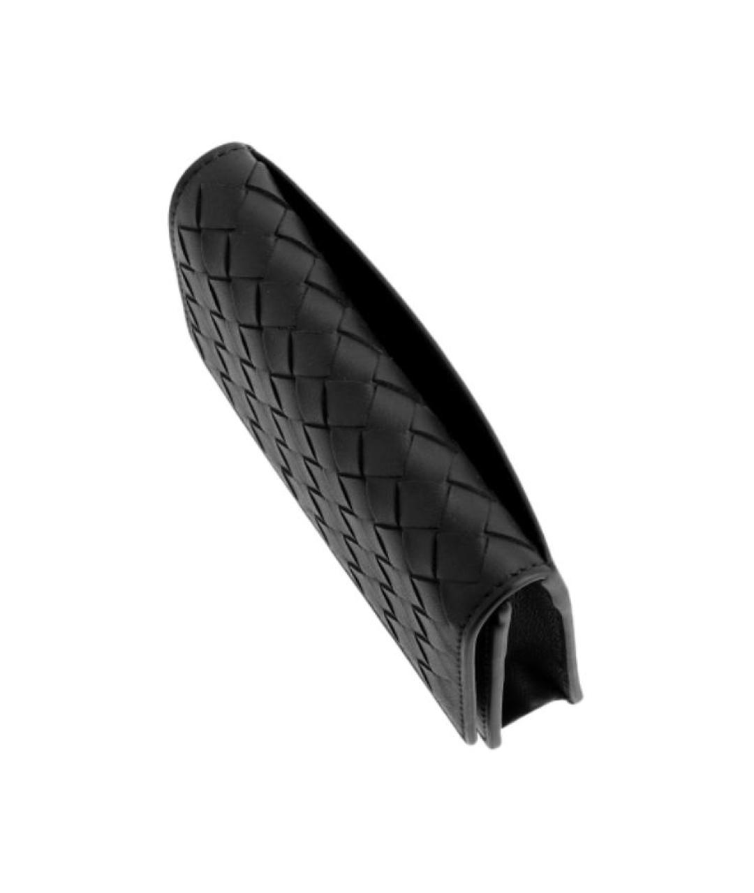 BOTTEGA VENETA Черный кошелек, фото 4