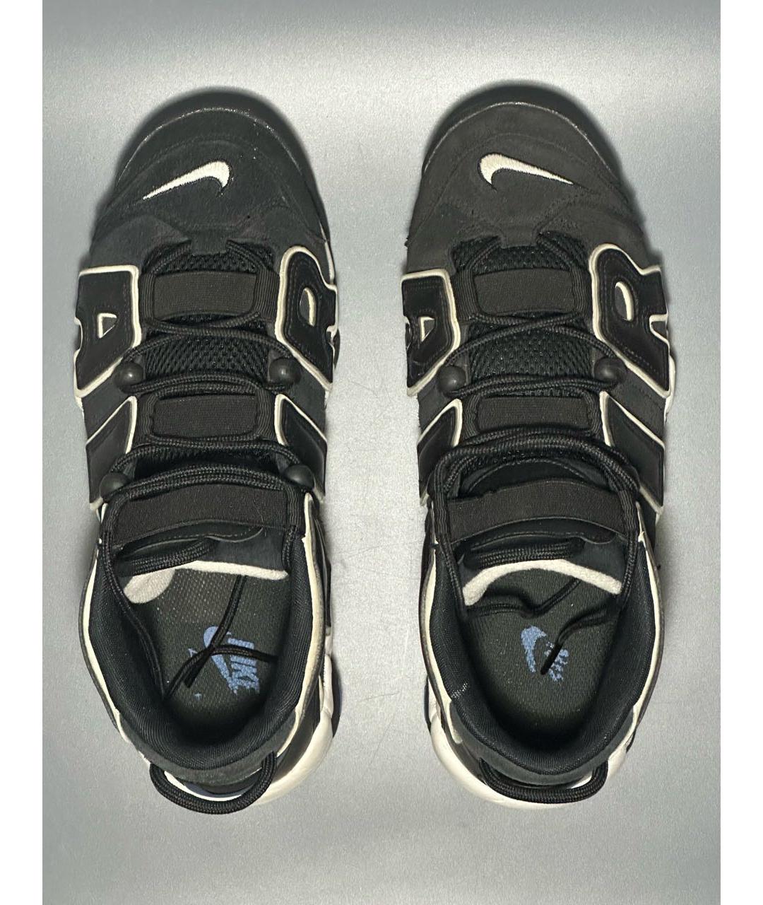 NIKE Черные замшевые высокие кроссовки / кеды, фото 3