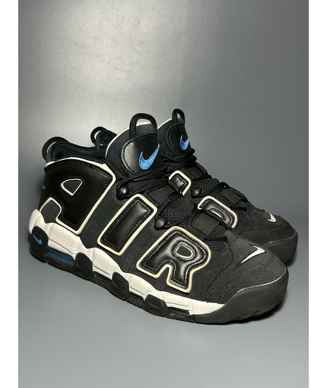 NIKE Черные замшевые высокие кроссовки / кеды, фото 5