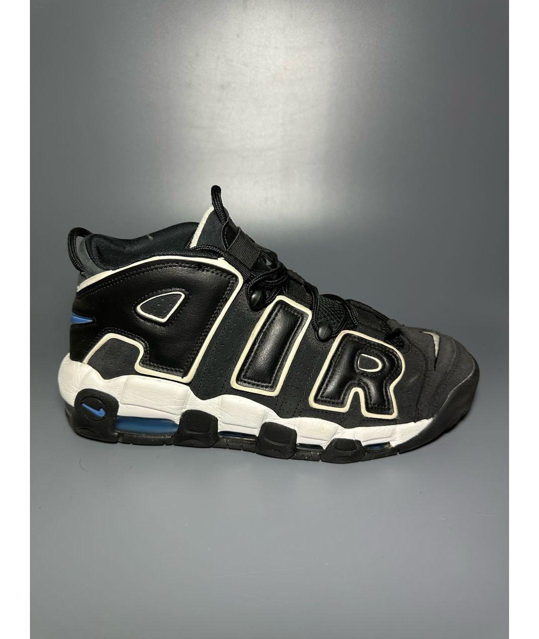 NIKE Черные замшевые высокие кроссовки / кеды, фото 9