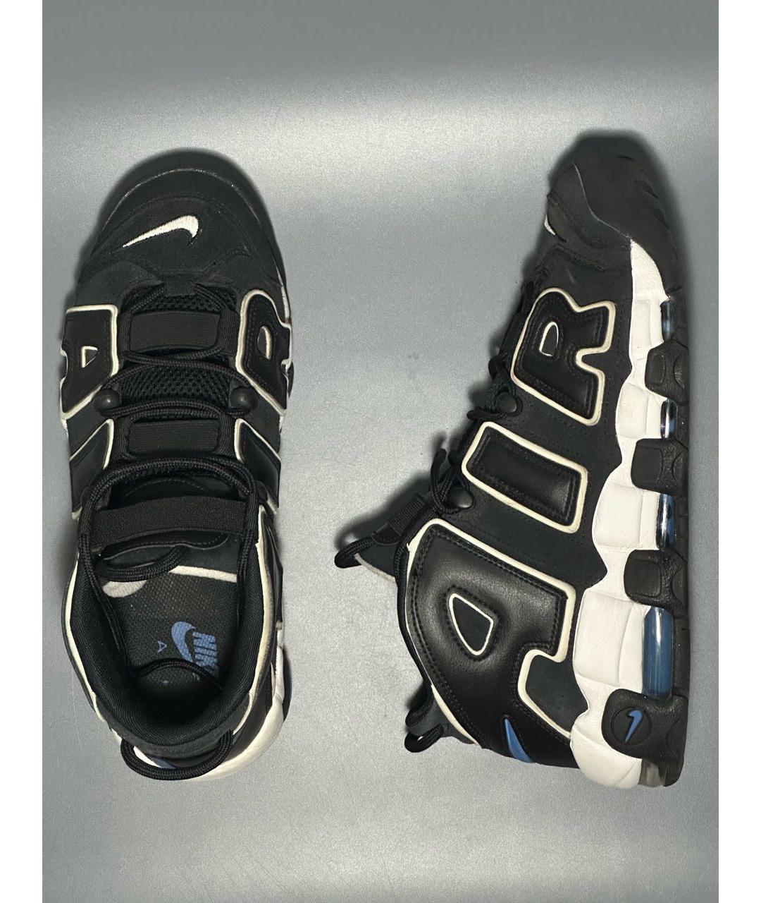 NIKE Черные замшевые высокие кроссовки / кеды, фото 7