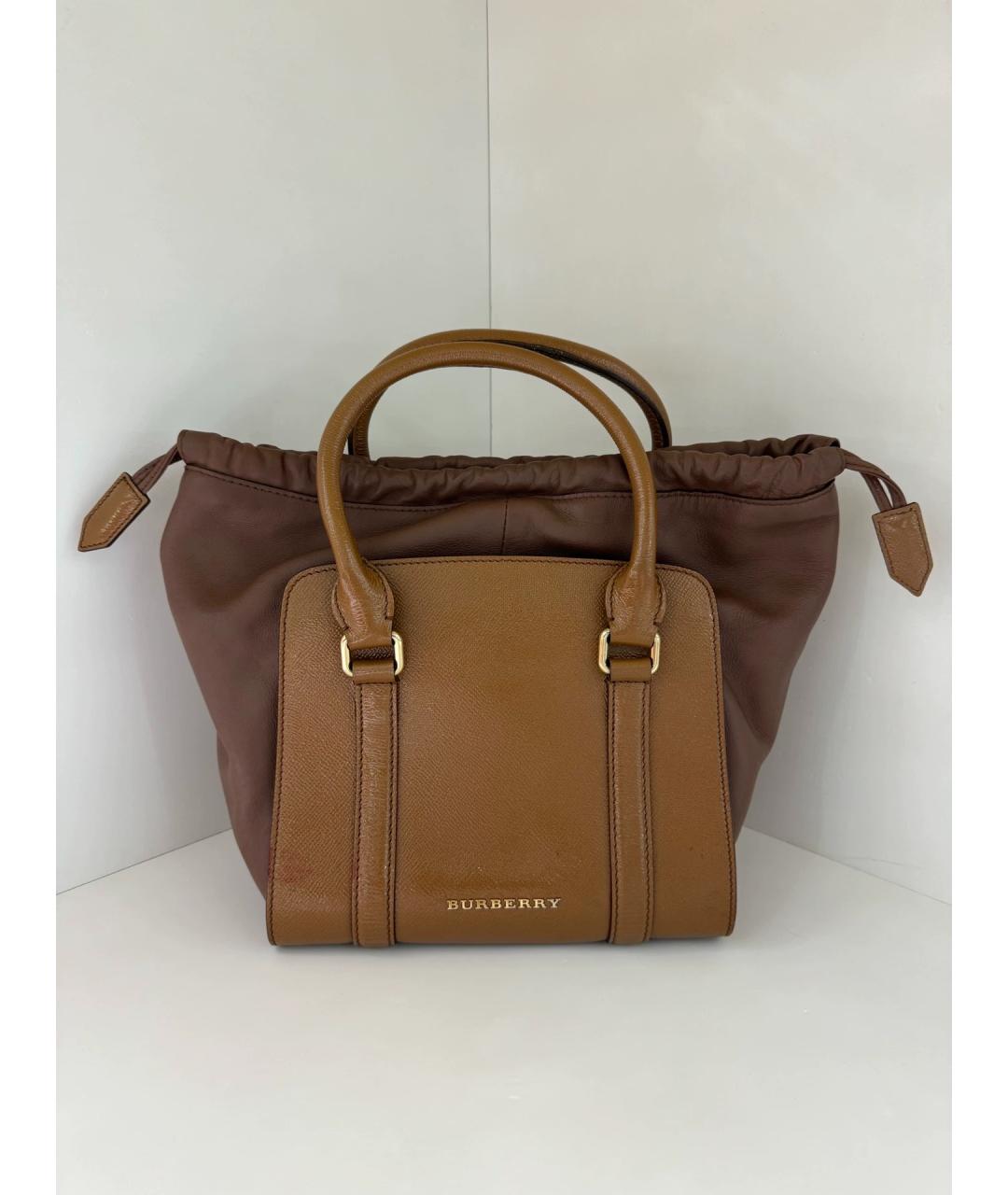 BURBERRY Мульти кожаная сумка через плечо, фото 5