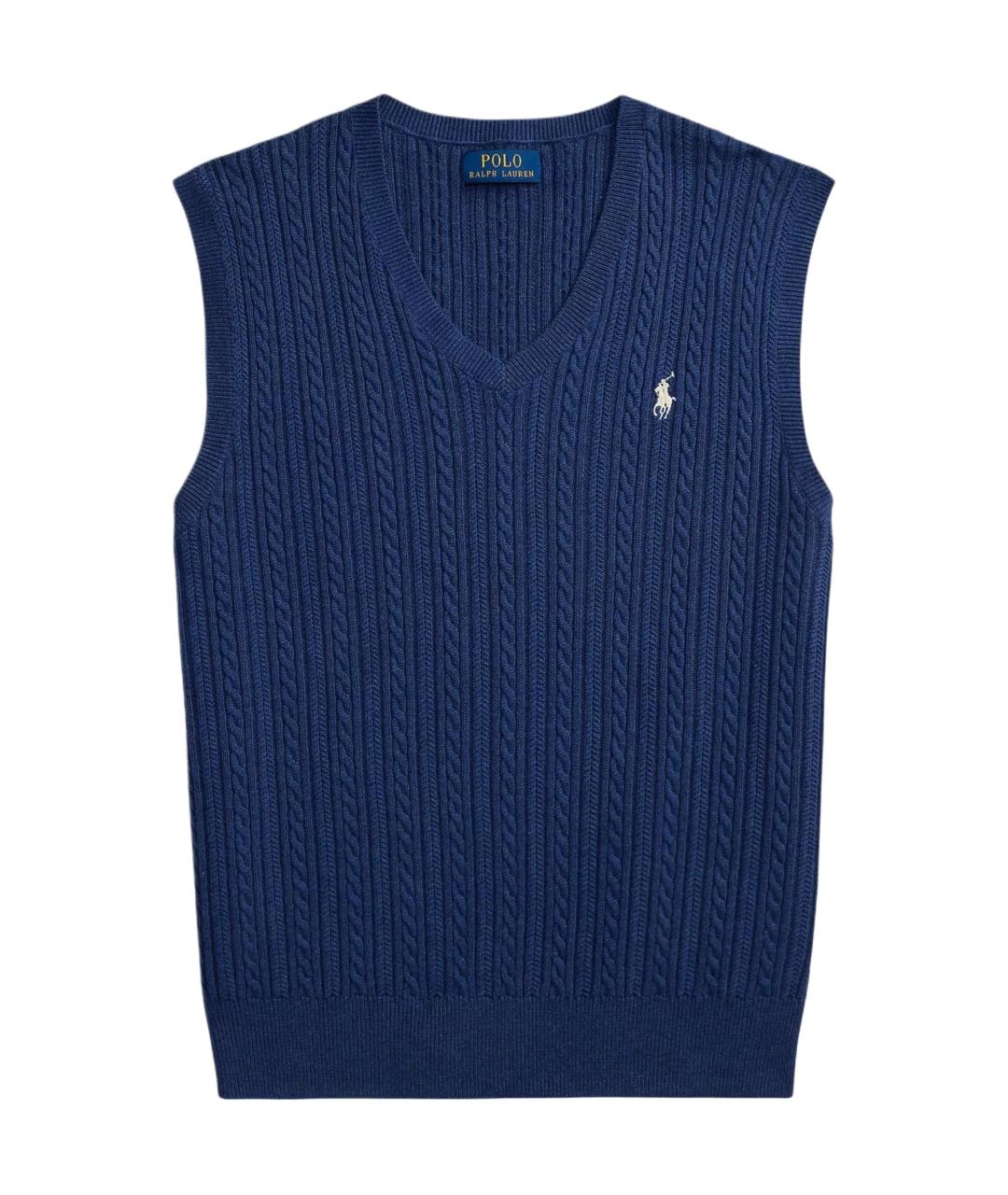 POLO RALPH LAUREN Синяя жилетка, фото 1