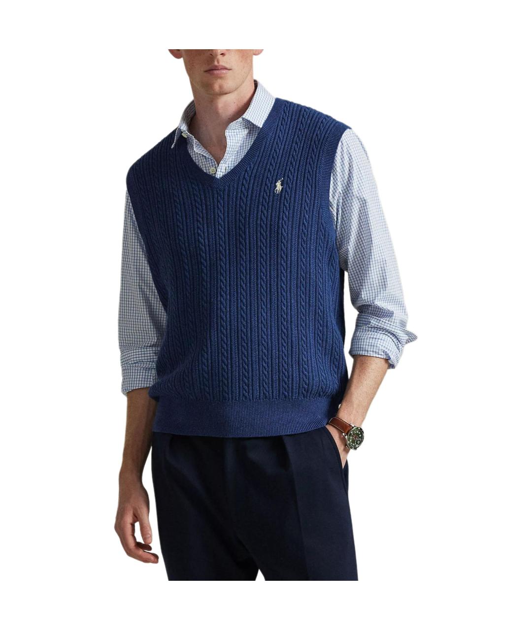 POLO RALPH LAUREN Синяя жилетка, фото 2