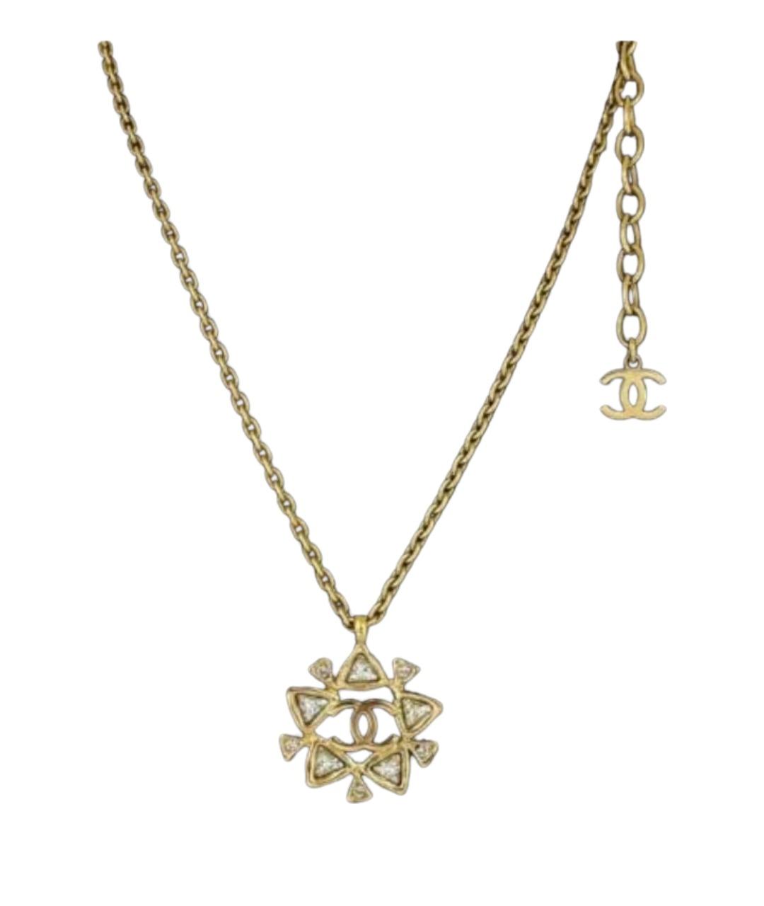 CHANEL Золотое колье, фото 1