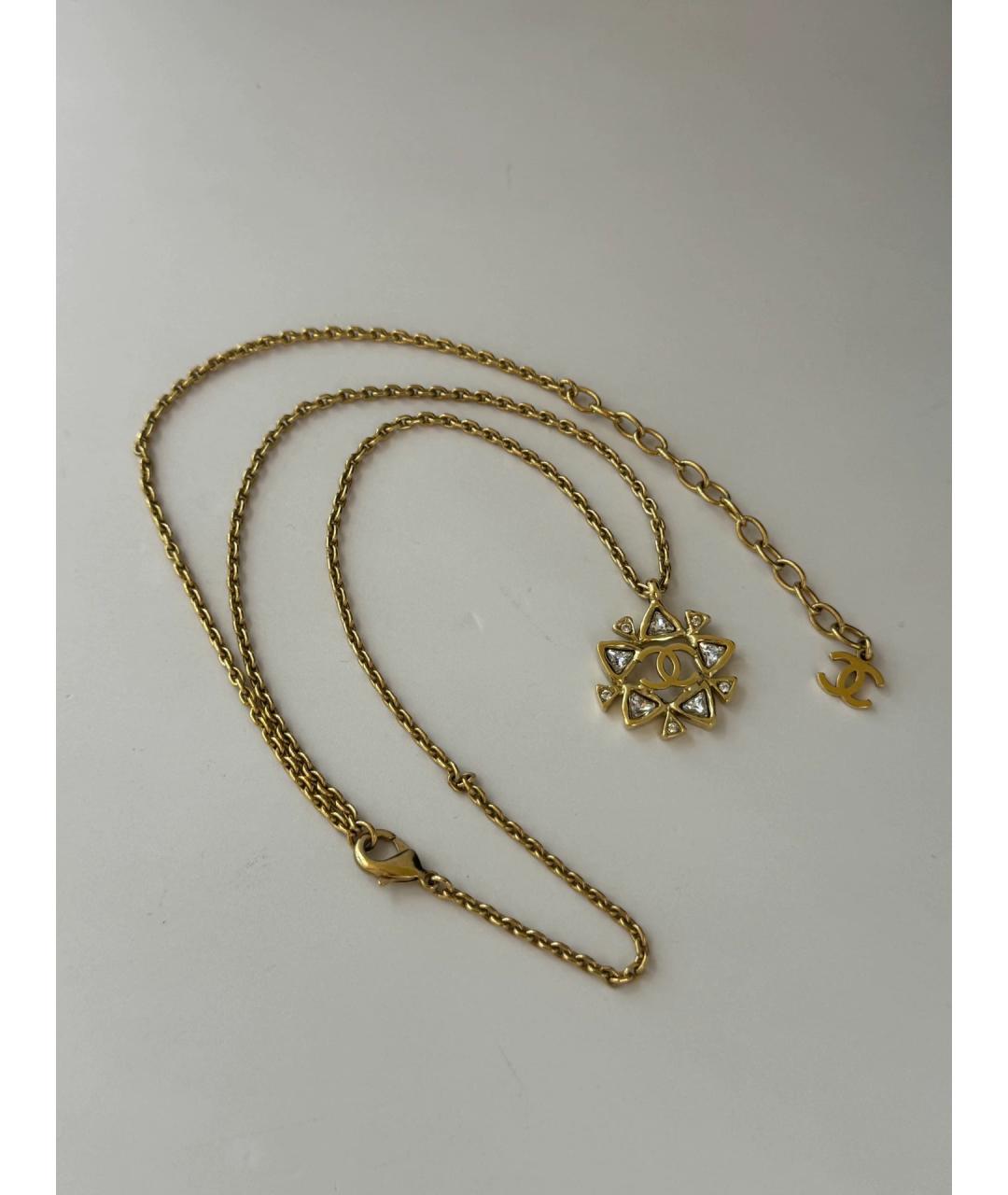 CHANEL Золотое колье, фото 3