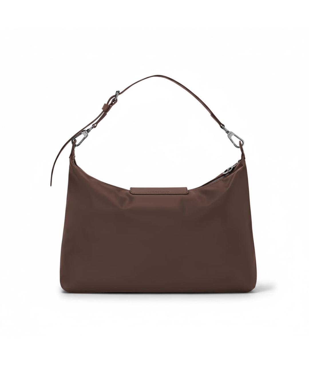 LONGCHAMP Коричневая кожаная сумка через плечо, фото 2