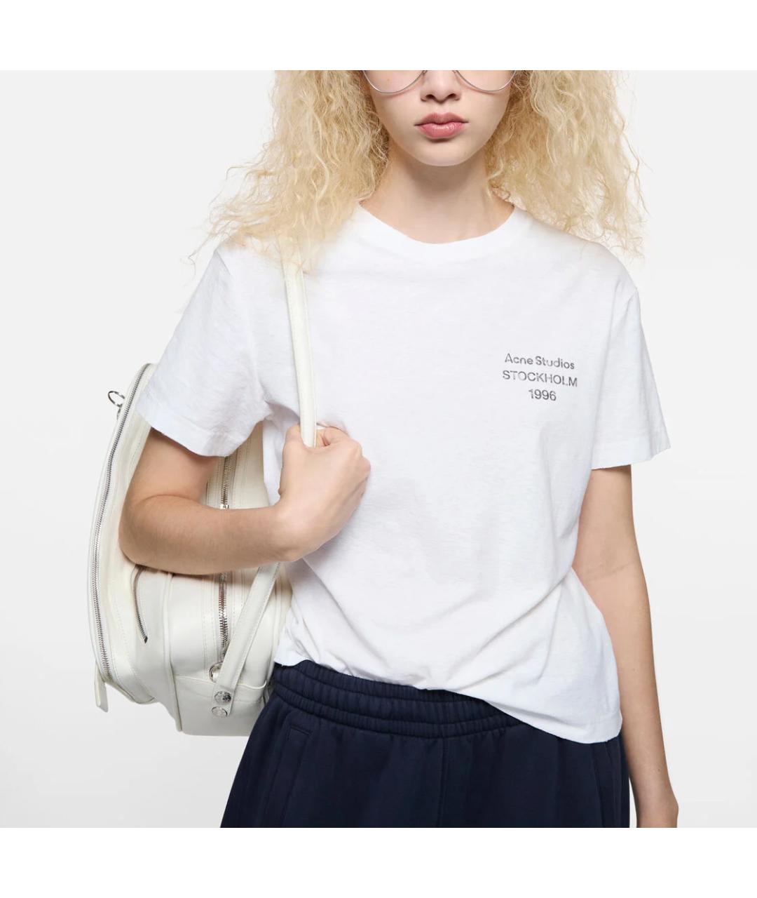 ACNE STUDIOS Серая футболка, фото 5