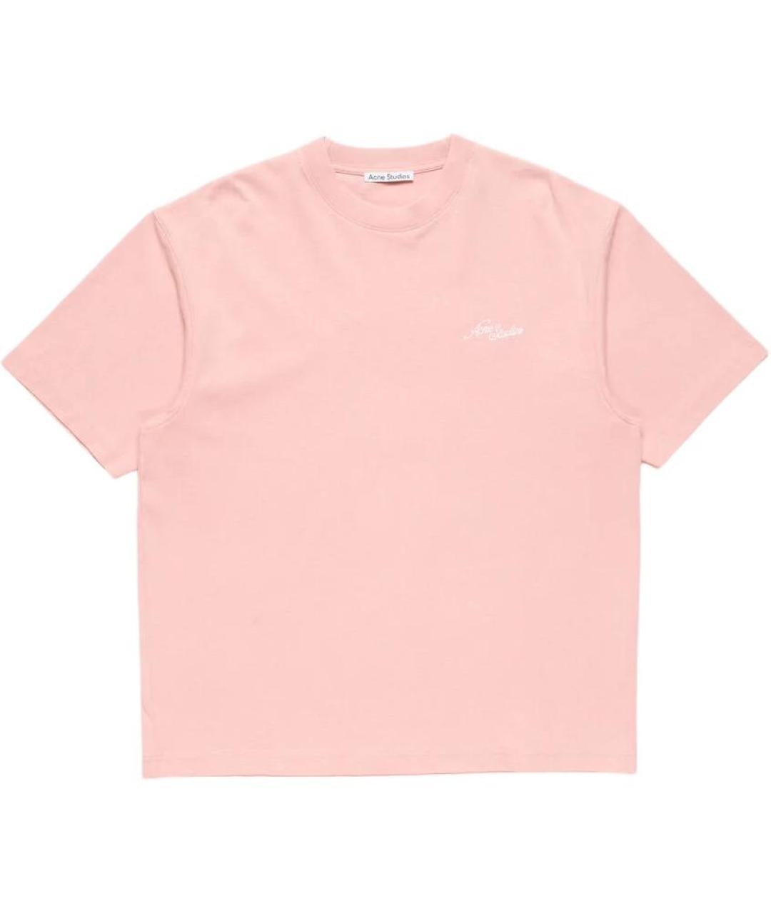 ACNE STUDIOS Розовая футболка, фото 1
