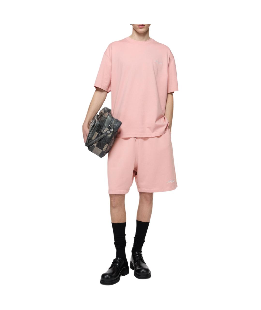 ACNE STUDIOS Розовая футболка, фото 4