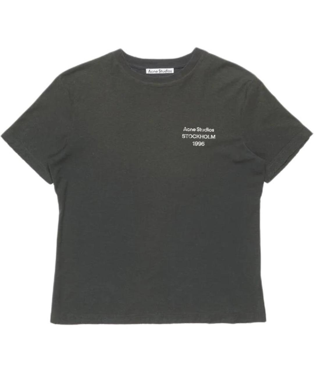 ACNE STUDIOS Черная футболка, фото 1