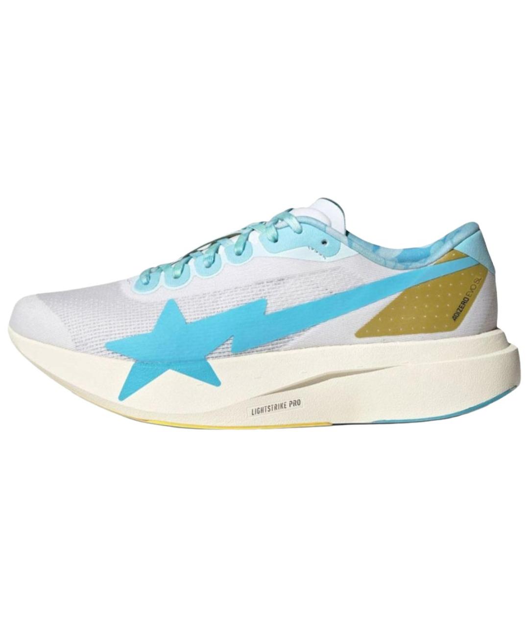 ADIDAS Белые текстильные кроссовки, фото 8