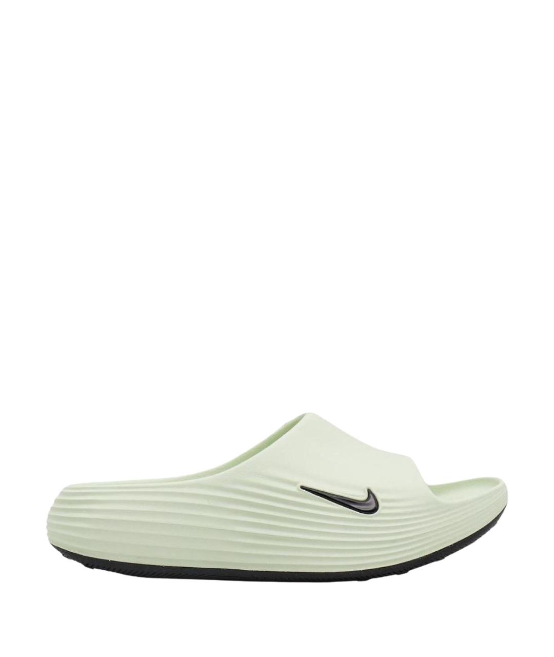 NIKE Зеленые шлепанцы, фото 1