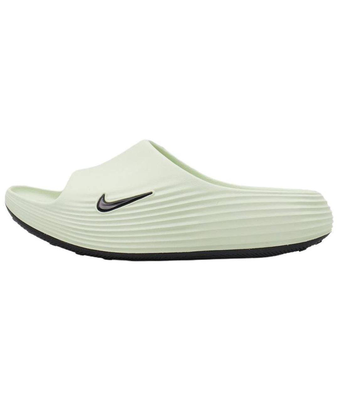 NIKE Зеленые шлепанцы, фото 5