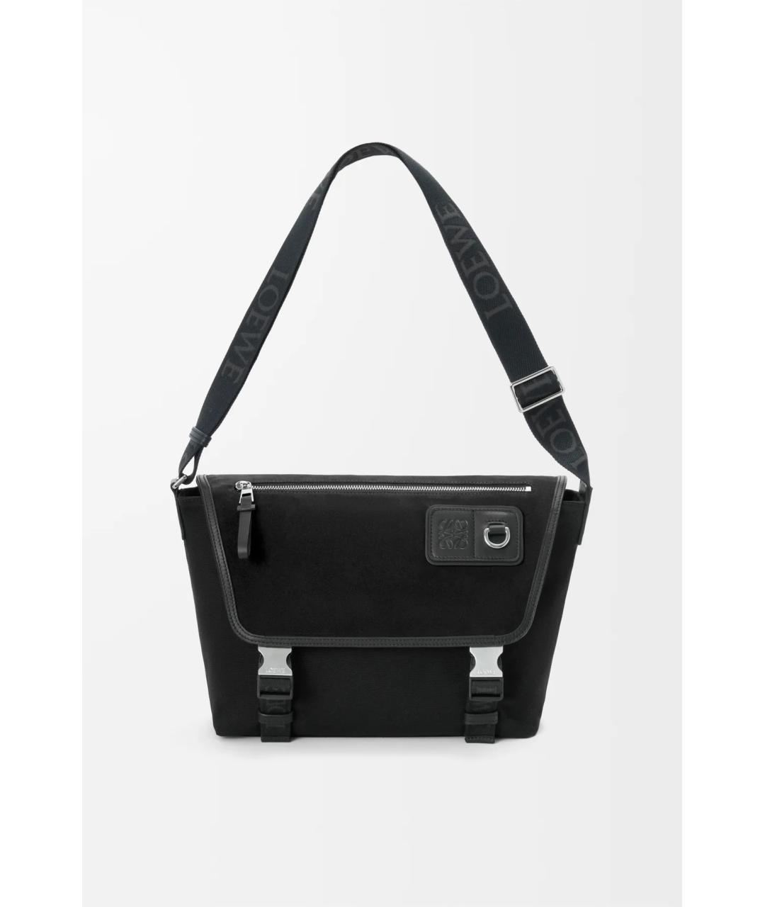 LOEWE Черная сумка на плечо, фото 4