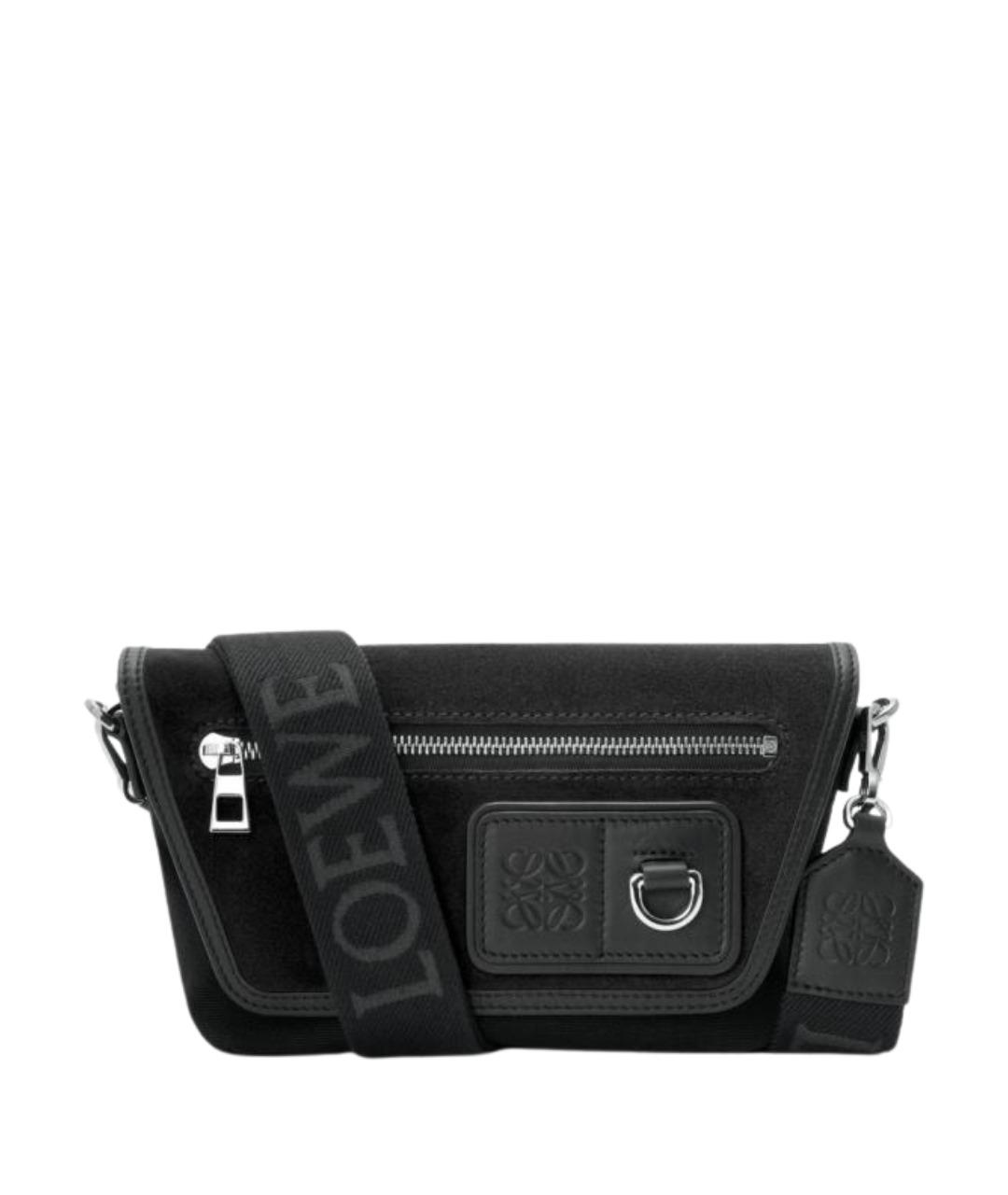 LOEWE Черная сумка на плечо, фото 1
