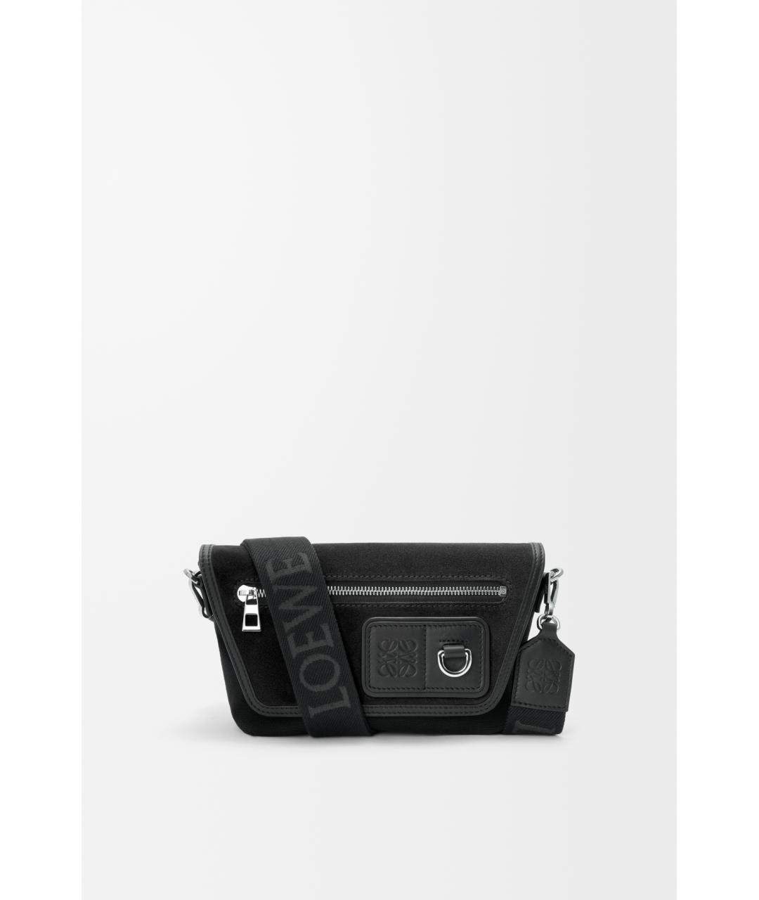 LOEWE Черная сумка на плечо, фото 7