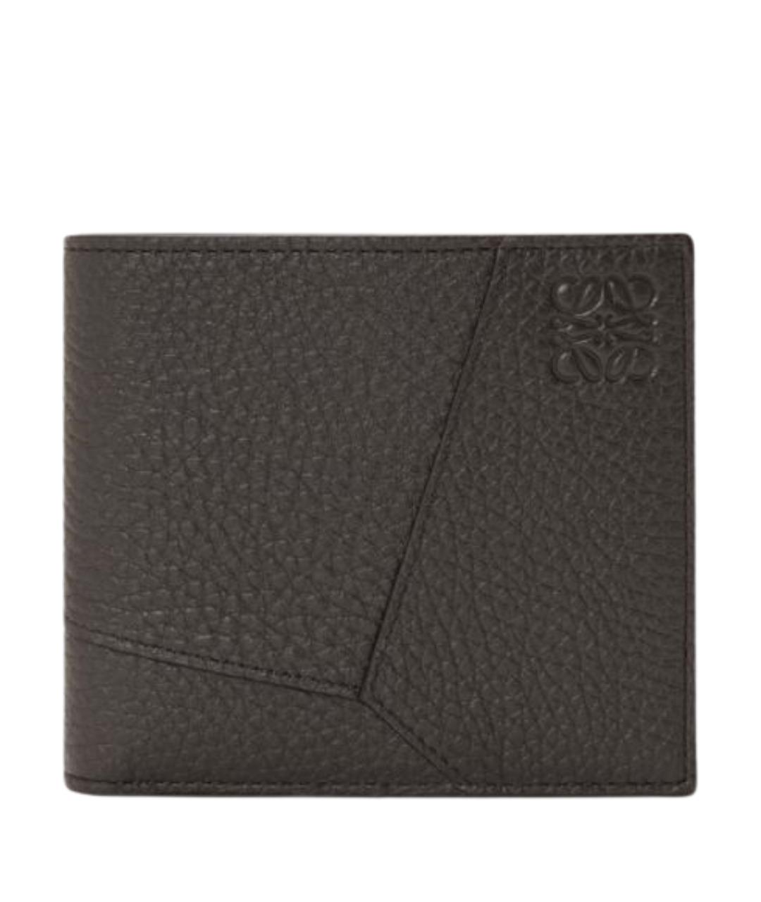 LOEWE Серый кожаный кошелек, фото 1