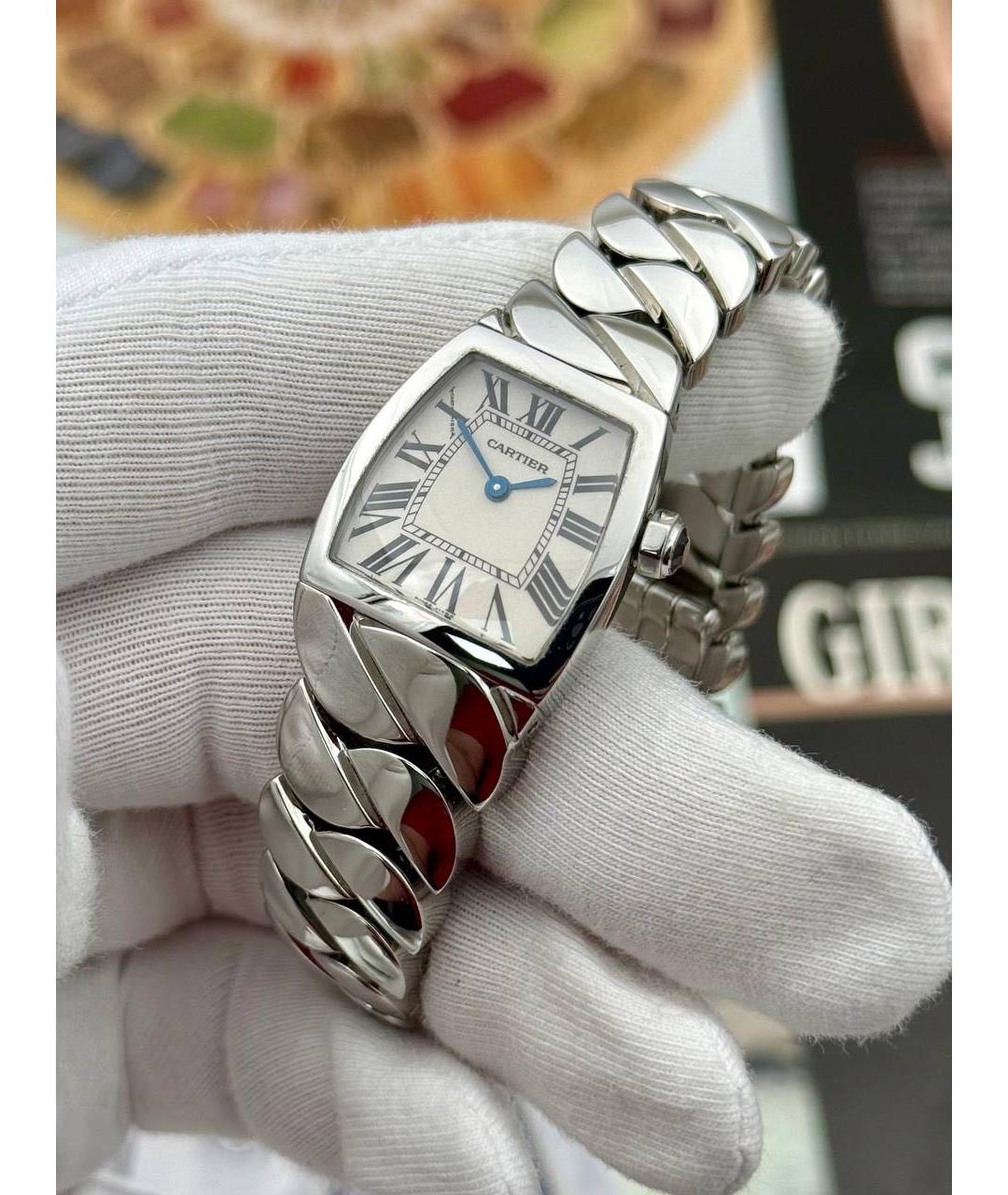 CARTIER Серебряные металлические часы, фото 7