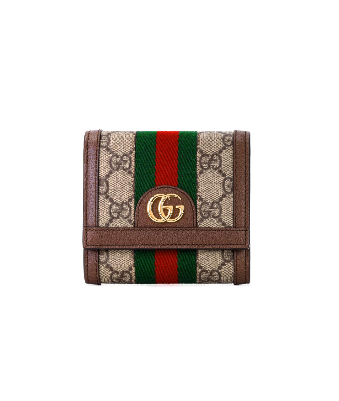 GUCCI Коричневый кошелек, фото 6