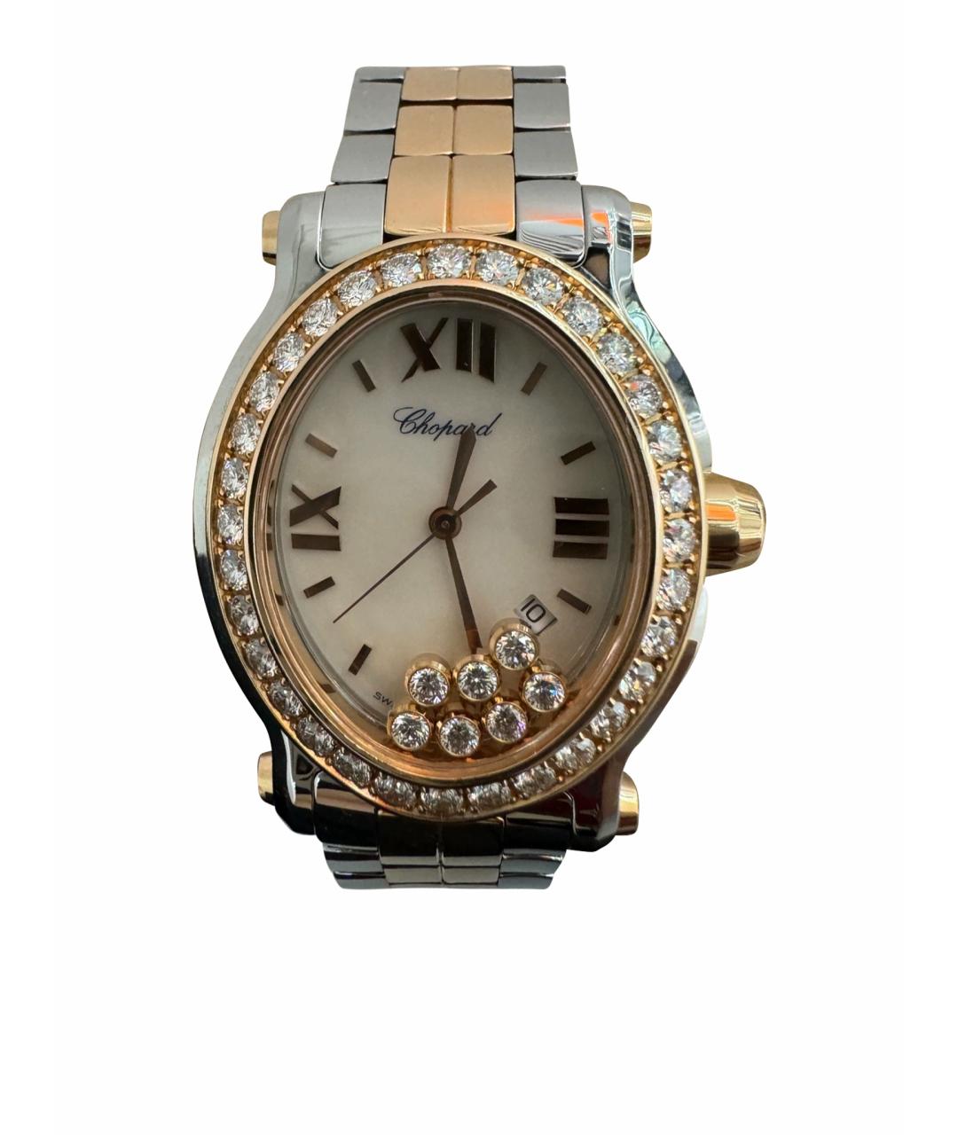 CHOPARD Белые часы из розового золота, фото 1