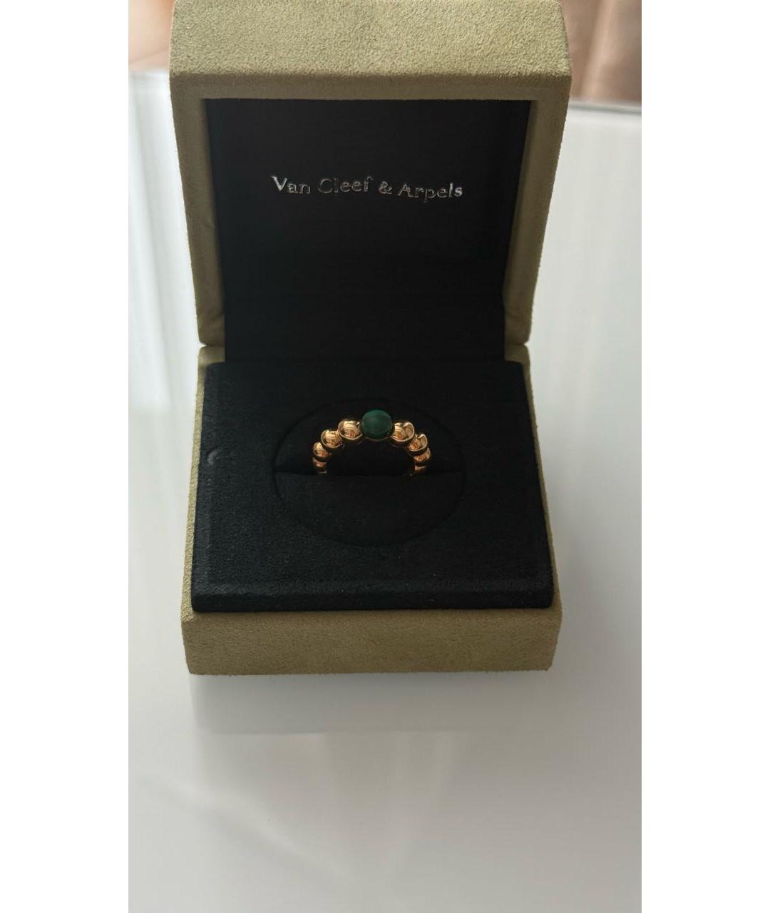 VAN CLEEF & ARPELS Зеленое кольцо из желтого золота, фото 4