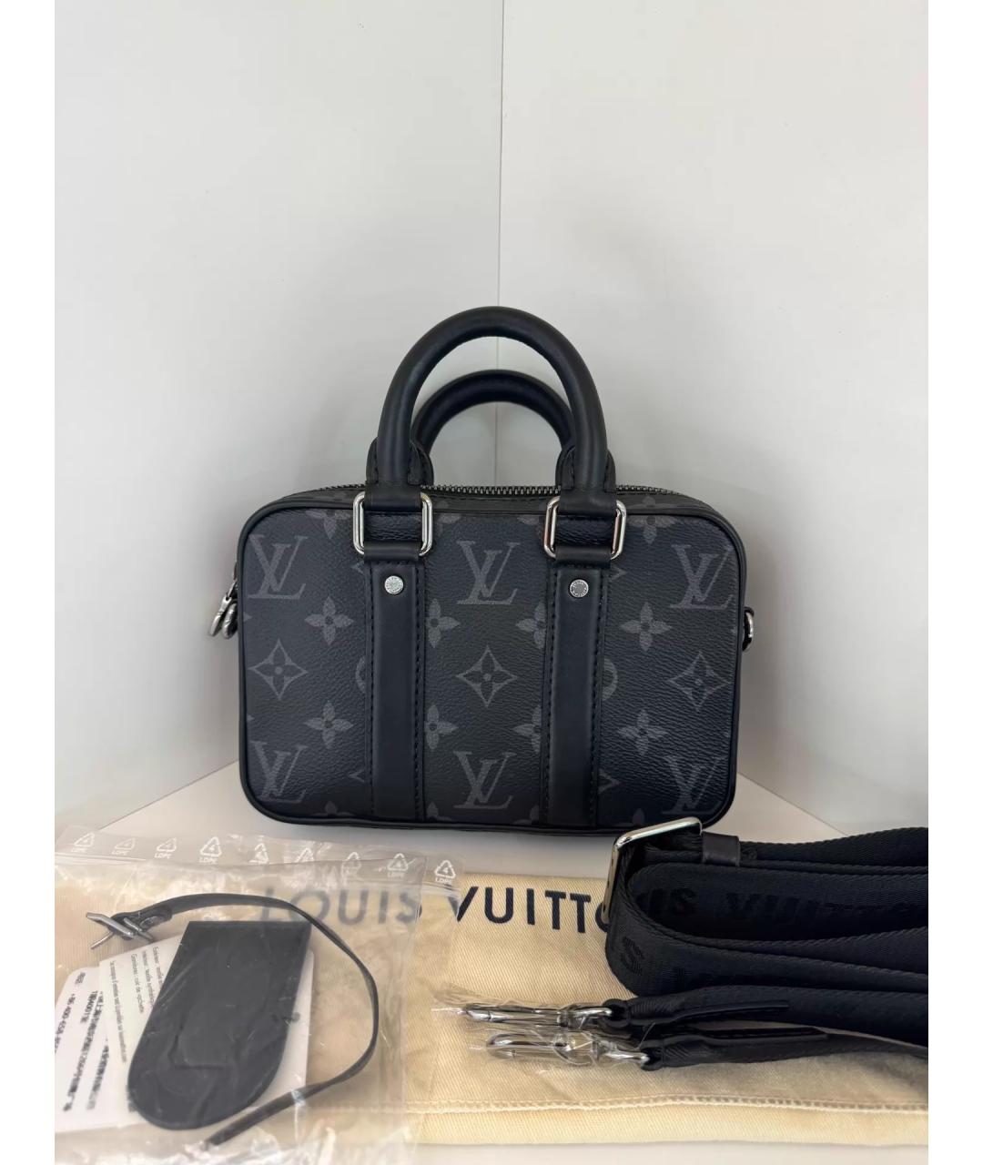 LOUIS VUITTON Черная папка для документов, фото 2