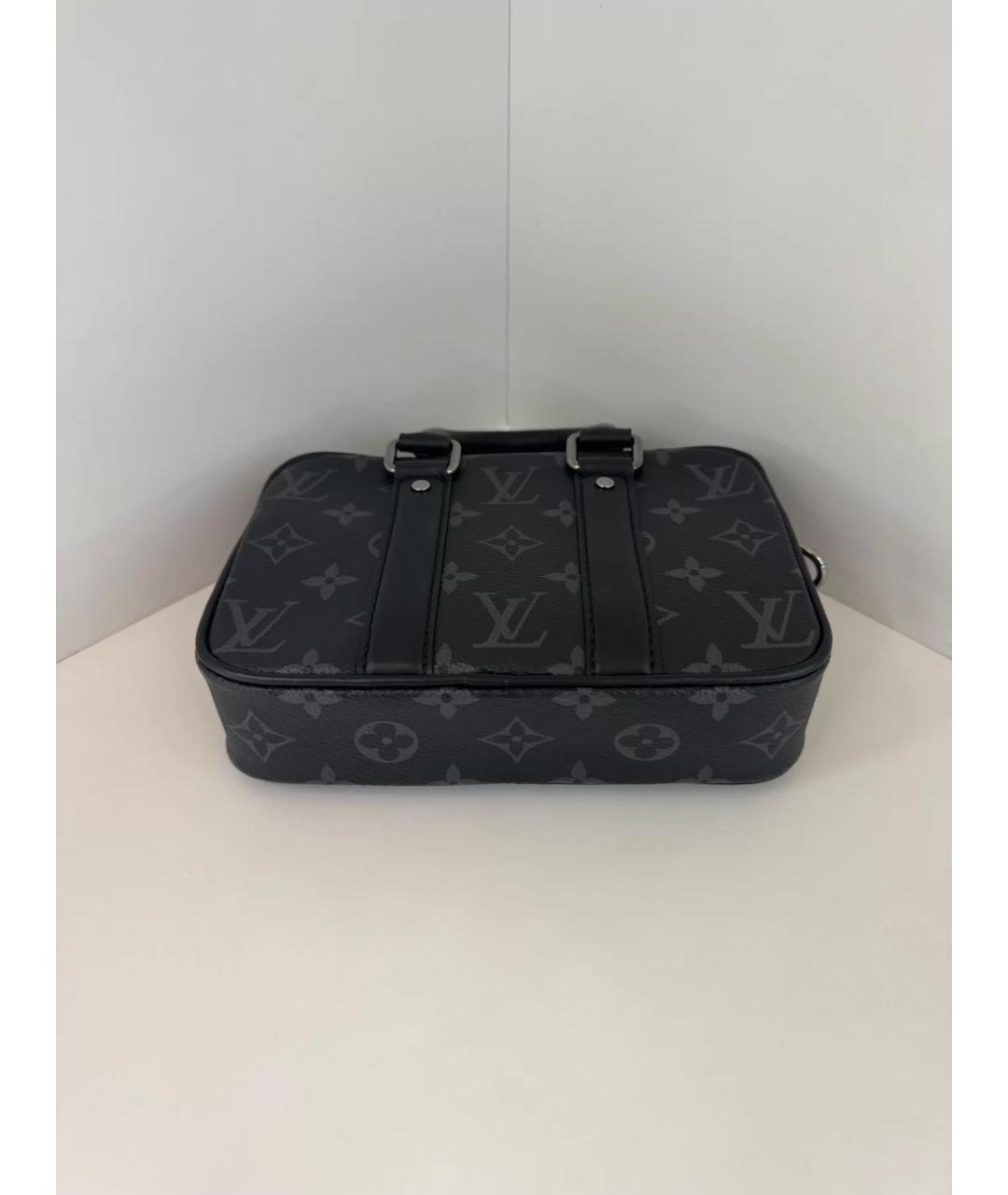 LOUIS VUITTON Черная папка для документов, фото 4