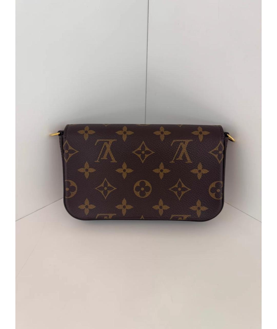LOUIS VUITTON Коричневая сумка через плечо, фото 3
