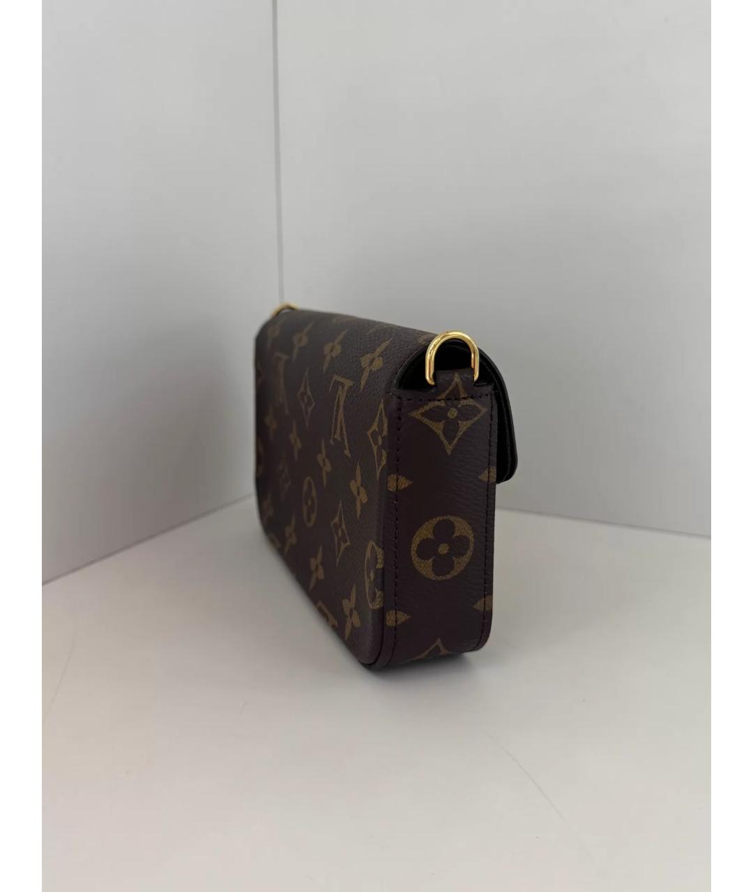 LOUIS VUITTON Коричневая сумка через плечо, фото 4