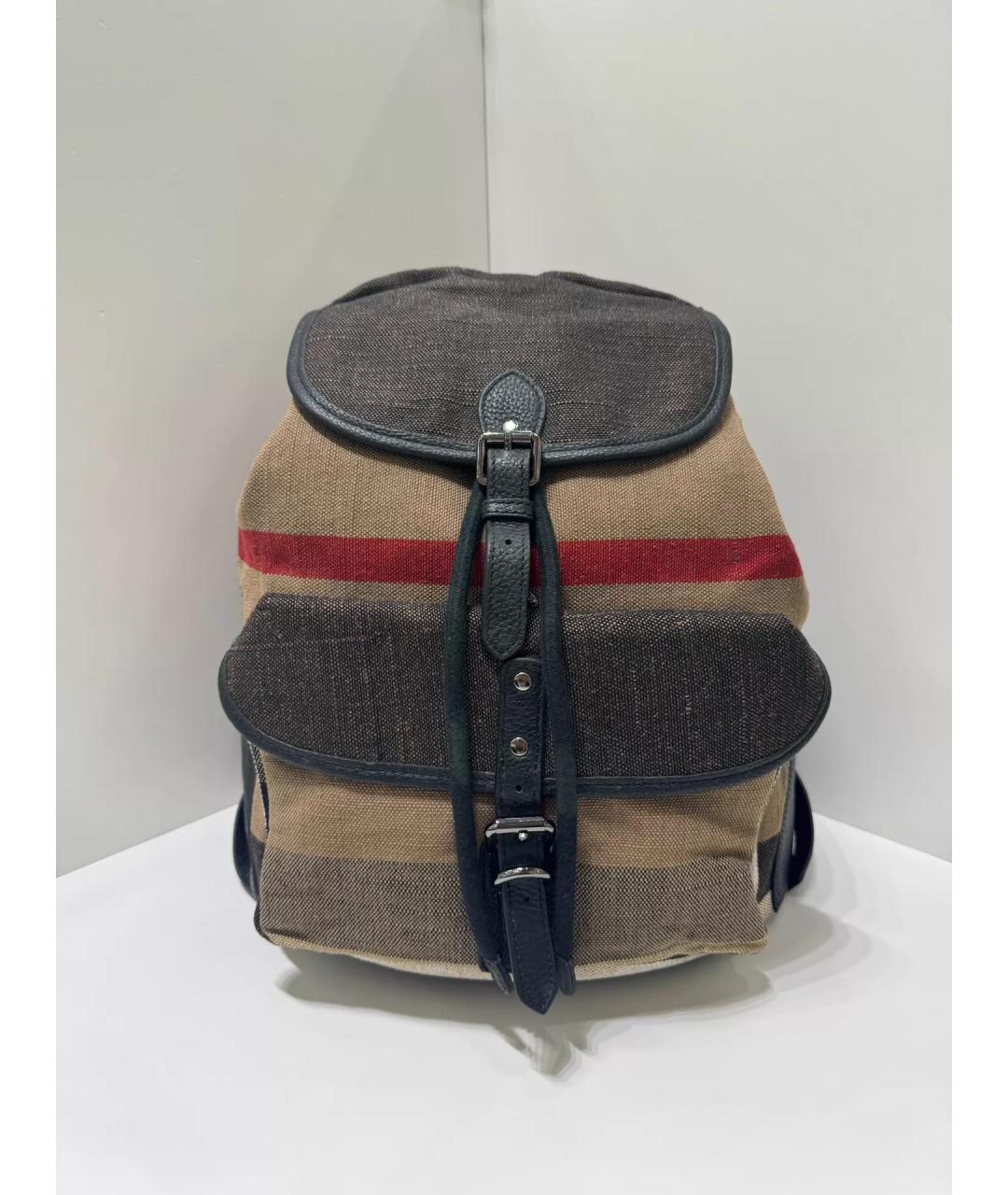 BURBERRY Мульти тканевый рюкзак, фото 5